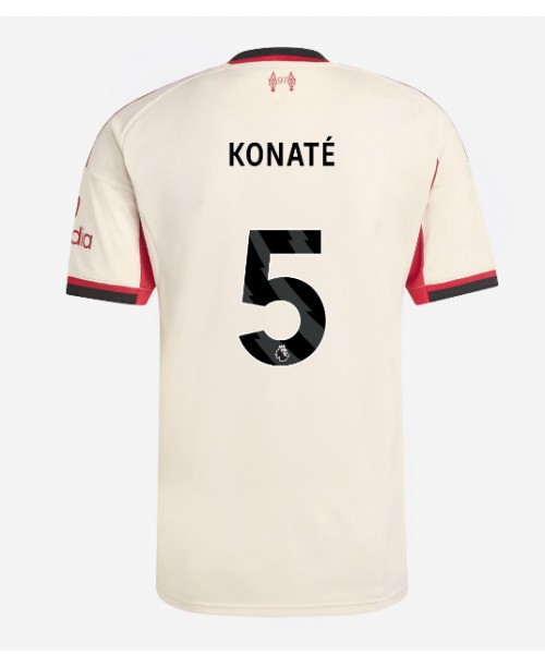 Günstige Liverpool Ibrahima Konate #5 Auswärtstrikot 2025-26 Kurzarm Günstige Liverpool Ibrahima Konate #5 Auswärtstrikot 2025-26 Kurzarm